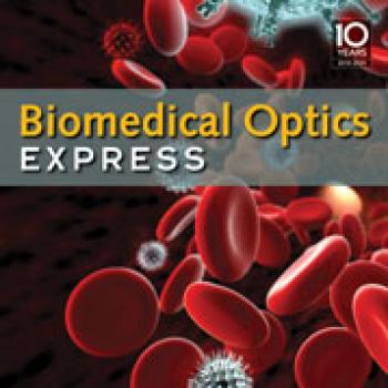 Biomedical Optics Express journal cover