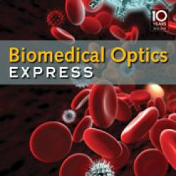 Biomedical Optics Express journal cover